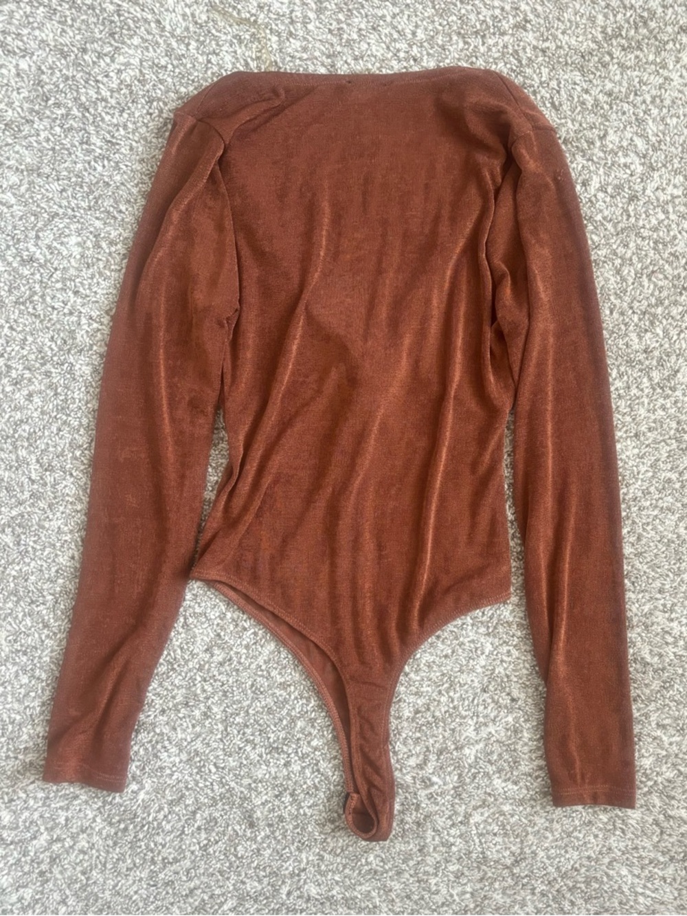 Y2K Fitted Bodysuit | Fashion Nova Size M | Going Out Basic Staple - Picture 5 of 5